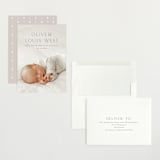 "Our Hearts" - Birth Announcements in Fog by Julia Hall - Assembled