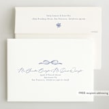 "Daisy Toile" - Birth Announcements in Bluebird by Susan Zinader - FREE Recipient Addressing