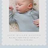 "Charmed" - Birth Announcements in Sky by Nicoletta Savod - Detail