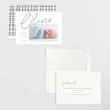 "Simply" - Birth Announcements in Noir by AK Graphics - Assembled