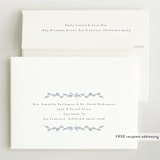 "Baby Frame" - Birth Announcements in Cornflower by Chris Griffith - FREE Recipient Addressing