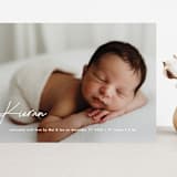 "raclette" - Birth Announcements in Marshmallow by chocomocacino - Front