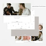 "raclette" - Birth Announcements in Marshmallow by chocomocacino - Back of Card Options