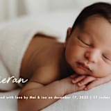 "raclette" - Birth Announcements in Marshmallow by chocomocacino - Detail