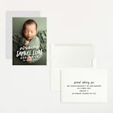"All write" - Birth Announcements in Cloud by Lea Delaveris - Assembled