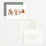 "Our big three" - Birth Announcements in Slate by Lea Delaveris - Assembled
