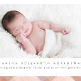 "Desert Plaid" - Birth Announcements in Terracotta by Erica Krystek - Detail