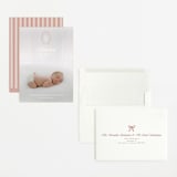"Cameo" - Birth Announcements in Petal by Robert and Stella - Assembled
