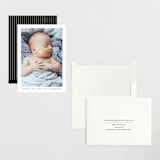 "Basic" - Birth Announcements in Onyx by Lauren Chism - Assembled