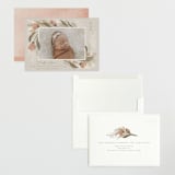 "Boho Bouquet" - Birth Announcements in Rose by Joanna Griffin - Assembled
