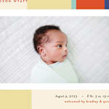"Punchy" - Birth Announcements in Party by Pixel and Hank - Detail