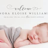 "Hug" - Birth Announcements in Shadow by Lea Delaveris - Detail