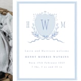 "Crest" - Birth Announcements in Sky by Corinne Malesic - Detail