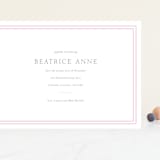 "Frolic" - Birth Announcements in Ballet Slipper by Megan Davis - Front