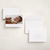 "Canvas" - Birth Announcements in Moon by Megan Davis - Assembled
