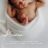 "raclette" - Birth Announcements in Marshmallow by chocomocacino - Detail