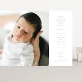 "Tarrytown" - Birth Announcements in Fawn by Megan Davis - Front