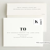 "My alphabet" - Birth Announcements in Ink by Creo Study - FREE Recipient Addressing