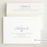 "Preppy Little Bow" - Birth Announcements in Petal by Leia Matt - FREE Recipient Addressing