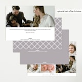 "Details" - Birth Announcements in Cloud by Susan Asbill - Back of Card Options