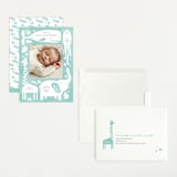 "All God's Creatures" - Birth Announcements in Narwhal by Carrie ONeal - Assembled