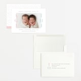 "Cuddle Bugs" - Birth Announcements in Blush by Lauren Chism - Assembled