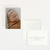 "Sweeping Name" - Birth Announcements in Cloud by Alethea and Ruth - Assembled