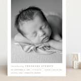 "Modern Grid" - Birth Announcements in Sand by Alexandra Cohn - Front