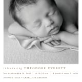 "Modern Grid" - Birth Announcements in Sand by Alexandra Cohn - Detail
