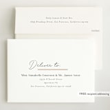 "Siblings" - Birth Announcements in Bamboo by Corinne Malesic - FREE Recipient Addressing