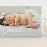 "elegant name" - Birth Announcements in Owlet by Jackie Crawford - Front