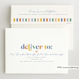 "Hello Sweet baby" - Birth Announcements in Bluebird by Jessica Corliss - FREE Recipient Addressing