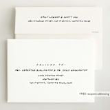 "Pano" - Birth Announcements in Snow by AK Graphics - FREE Recipient Addressing