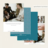 "That's My Name" - Birth Announcements in Cloud by Brandy Folse - Back of Card Options