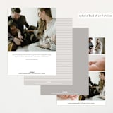 "Handwriting" - Birth Announcements in Snow by Bethan - Back of Card Options