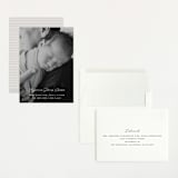 "Handwriting" - Birth Announcements in Snow by Bethan - Assembled