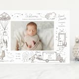 "Special Delivery" - Birth Announcements in Slate by Morgan Ramberg - Front