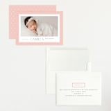 "Sweet scallop" - Birth Announcements in Rose by Robert and Stella - Assembled