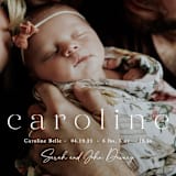 "Classically Stated" - Birth Announcements in Sugar by Sara Hicks Malone - Detail
