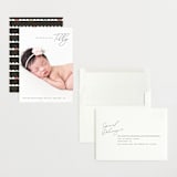 "Nickname Intro" - Birth Announcements in Raven by Olivia Raufman - Assembled