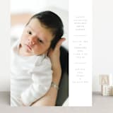 "Tarrytown" - Birth Announcements in Fawn by Megan Davis - Front