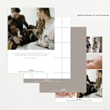 "Tarrytown" - Birth Announcements in Fawn by Megan Davis - Back of Card Options