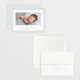 "Checked" - Birth Announcements in Sky by Lea Delaveris - Assembled