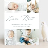 "Modern scribe" - Birth Announcements in Lake by Stacey Meacham - Front