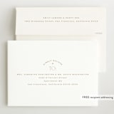 "Little Heart" - Birth Announcements in Caramel by Corinne Malesic - FREE Recipient Addressing