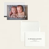 "Fancy for Two" - Birth Announcements in Frost by Jessica Williams - Assembled
