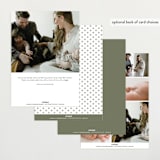 "Walden" - Birth Announcements in Fern by Megan Davis - Back of Card Options