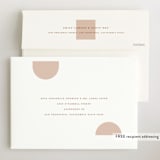 "Moderne Duo" - Birth Announcements in Rust by Lauren Chism - FREE Recipient Addressing