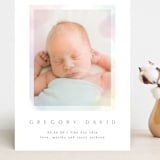 "Rainbow filter" - Birth Announcements in Prism by Creo Study - Front