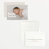 "Hayes" - Birth Announcements in Cloud by Ellen Schlegelmilch - Assembled